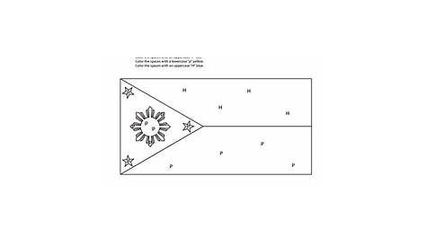 Worksheets | Flag coloring pages, Philippines, Flags of the world