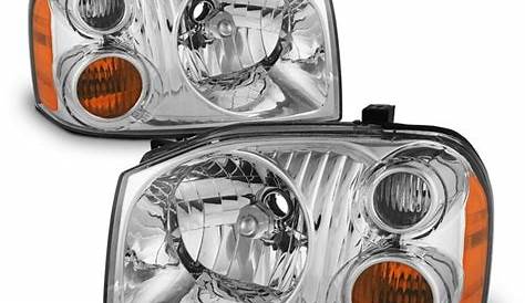 [2 PCS] For 2001-2004 Nissan Frontier OE Style Pair Headlights Housing