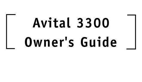 avital 3300 avistart installation guide
