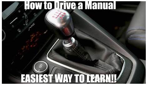 How to Drive a Manual Car (EASIEST WAY TO LEARN!!) - YouTube
