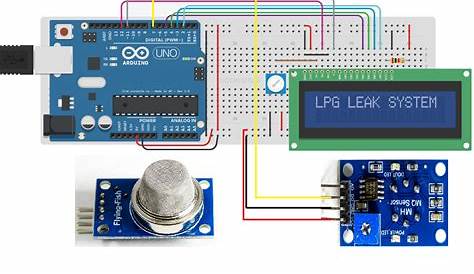 gas sensor arduino circuit diagram