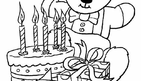 Get This Happy Birthday Coloring Pages Free Printable 31780
