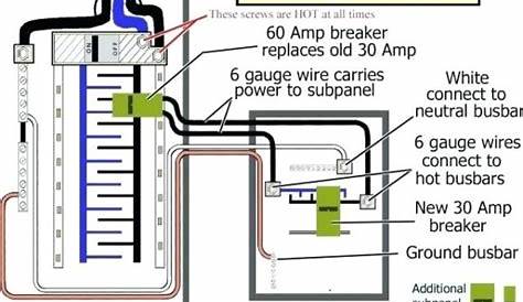 220v breaker circuit wiring diagram