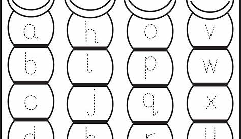 tracing letters printable free