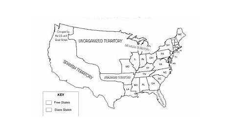 Failed Compromises Unit: Missouri Compromise, Compromise 1850, Kansas