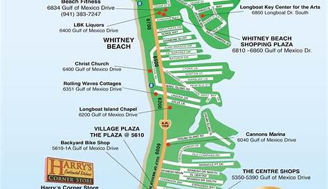 Longboat Key Map | Longboat Key Chamber of Commerce