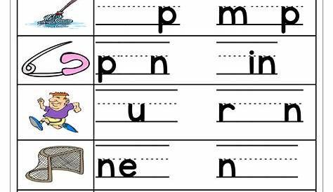 Beginning, Middle, and Ending Sounds Worksheet by Teach Simple