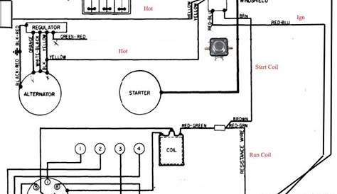 ford starter motor relay wiring diagram