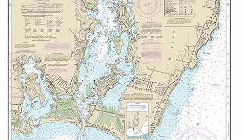 boston harbor nautical chart