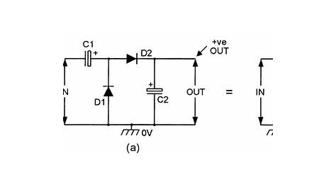 simple dc voltage doubler circuit diagram