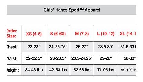hanes sport girls' skort - performance | hanes | Hanes sport, Chart, Hanes