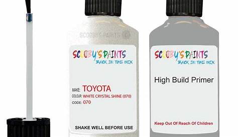 Paint For Toyota Corolla White Crystal Shine Code 070 Touch Up Paint