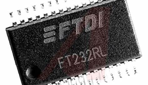 FT232RL-REEL Datasheet PDF - FTDI Chip FT232RL-REEL Pinout - FT232RL