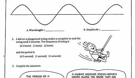 wave worksheets