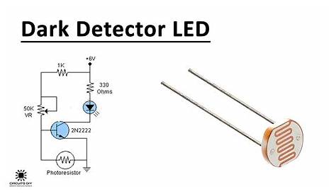 automatic dark detector circuit diagram