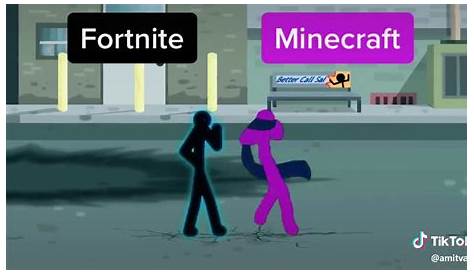 Fortnite is better than minecraft - YouTube