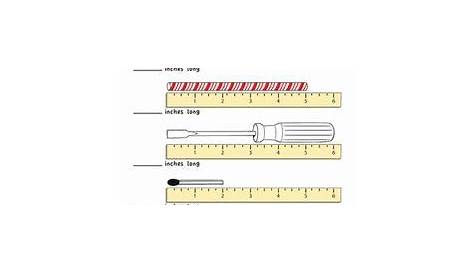 ruler measuring worksheets - Google Search | Measurement | Pinterest