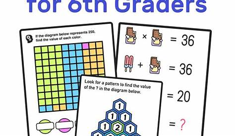 6Th Grade Math Puzzles Worksheets - Fifth And Sixth Grade Runaway Math