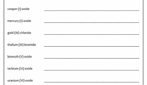 mixed compound naming worksheet answers