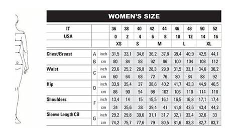 good american clothing size chart