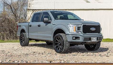 2020 Ford F-150 Lead Foot Gray with RADX4 Stage 1 Lift Level Kit