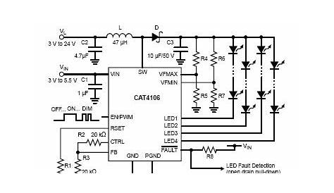 led driver circuit diagram pwm