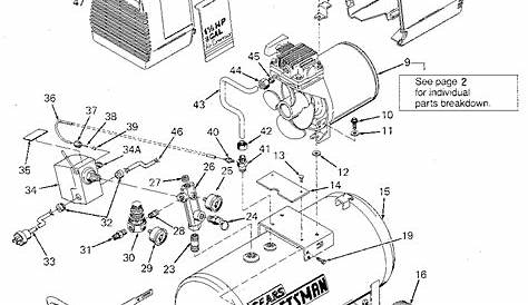 CRAFTSMAN OILLESS AIR COMPRESSOR Parts | Model 919153310 | Sears