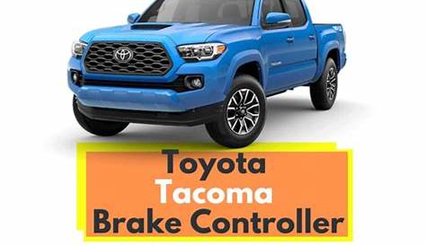 2015 toyota tacoma brake controller