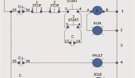 Start Stop Control Circuit Diagram