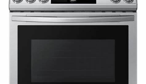Samsung NX60T8711SS/AA 30" 6.0 cu.ft. Stainless Steel Slide-In Gas