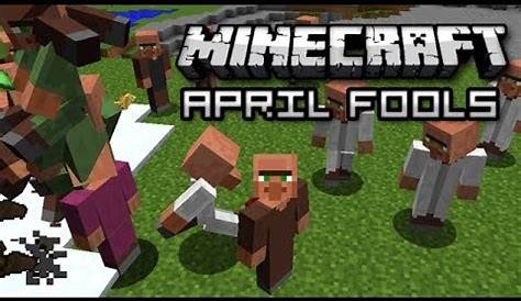 Minecraft: APRIL FOOLS VILLAGER INVASION SNAPSHOT - YouTube