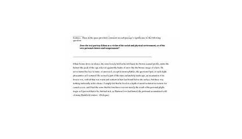 Close Reading Worksheet Worksheet for 9th - 12th Grade | Lesson Planet