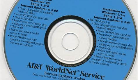 ATandT WorldNet Service (version CIEHYB) : Free Download, Borrow, and