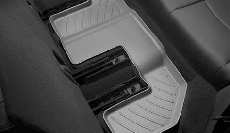 WeatherTech 462243 Floor Mats for 2009-2019 Dodge Journey - Gray, Rear