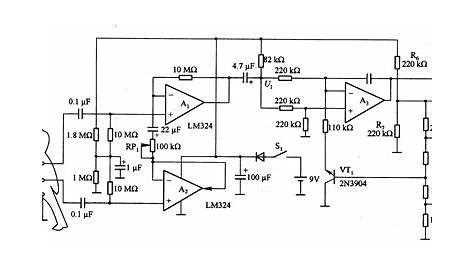 lm324 ic amplifier circuit diagram