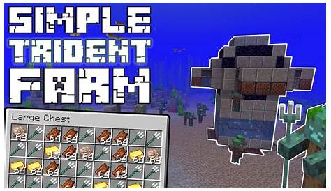 how to repair a trident minecraft