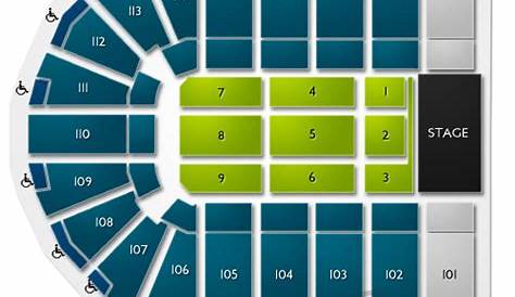 Orleans Arena Seating Chart | Vivid Seats