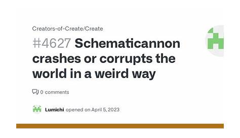 create mod schematicannon
