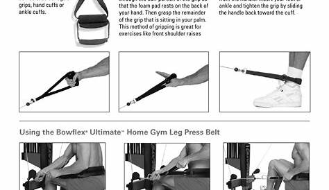bowflex exercise manual