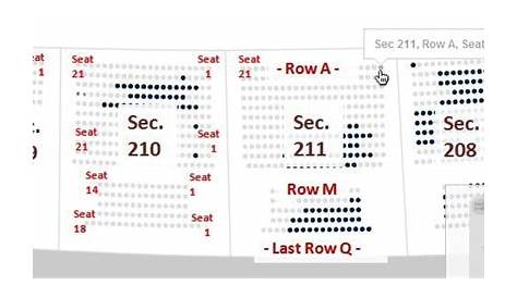 heinz field seating chart seat numbers