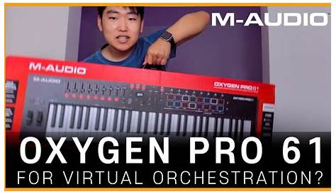 M-Audio Oxygen Pro 61 Best for Virtual Orchestration? - YouTube