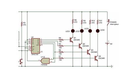 decade counter circuit diagram