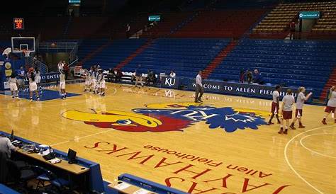 Allen Fieldhouse Seating Chart With Seat Numbers – Two Birds Home