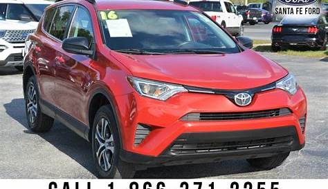 Used 2016 Toyota RAV4 LE SUV For Sale Gainesville FL (39994P) | Used