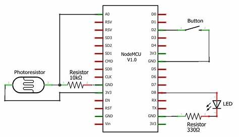 esp8266 circuit diagram maker