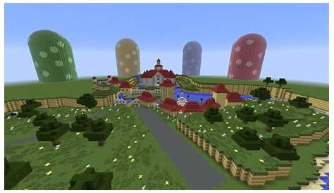 Super Mario - The Mushroom Kingdom Minecraft Map