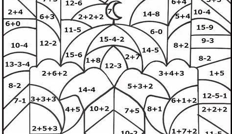 5Th Grade Multiplication Coloring Pages - Math Worksheets Printable