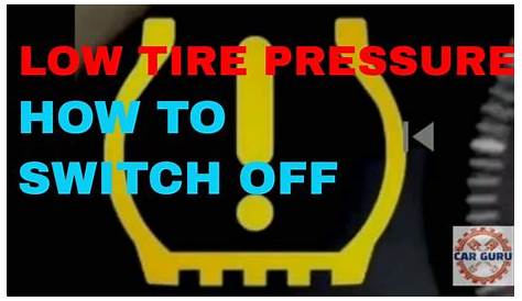 Turn Off Your Toyota's Low Tire Pressure Light with Ease #CarGuruDIY