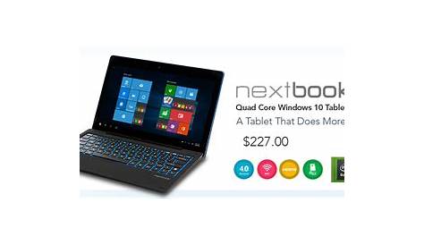 CES 2016: E FUN Debuts Nextbook Flexx Budget Windows Tablets, With