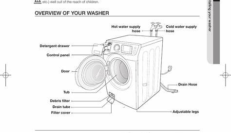 samsung wf407anw xaa washer user manual